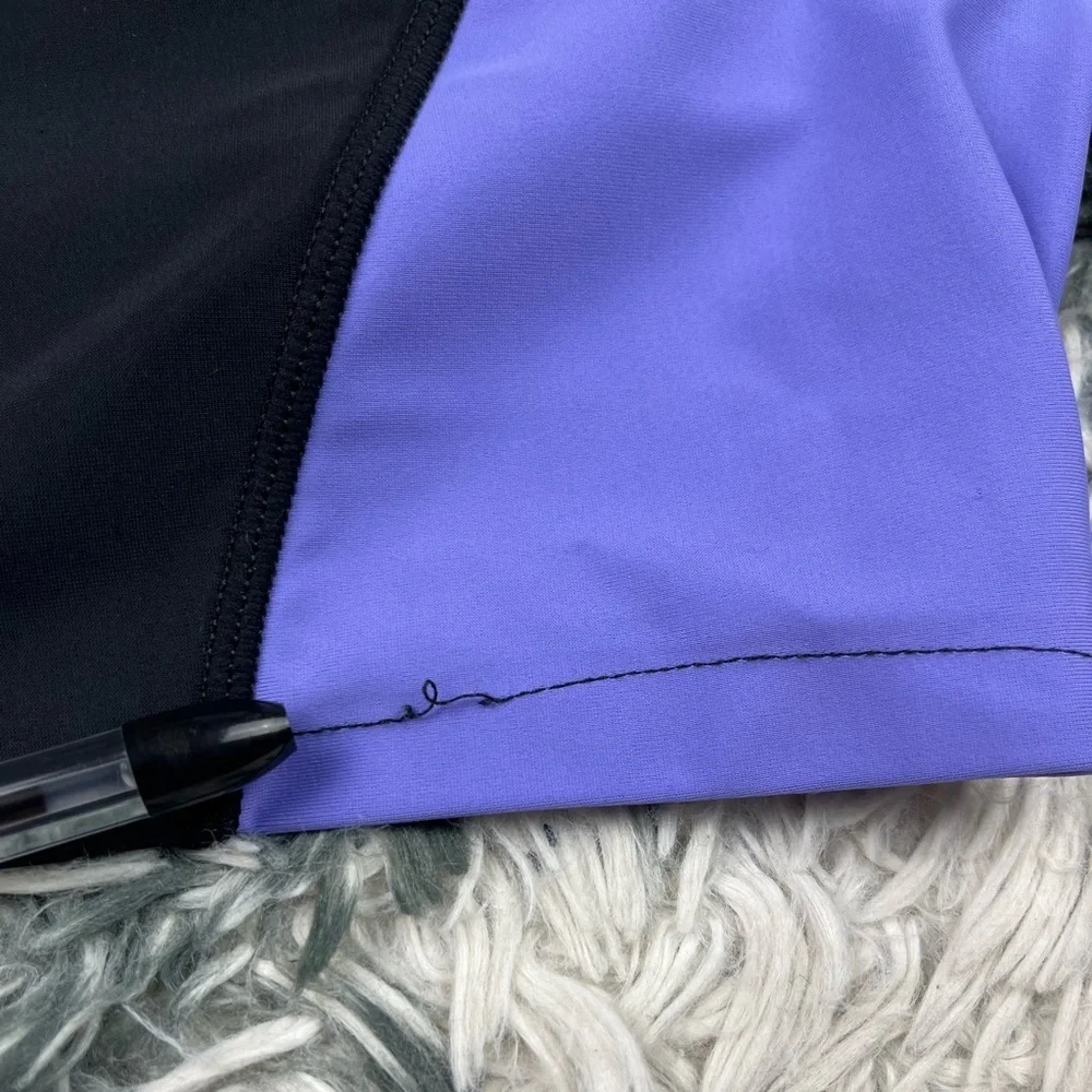 Speedo Girl's Crop Swim Cover Up Top Style 7722123 Size Large Long Sleeve